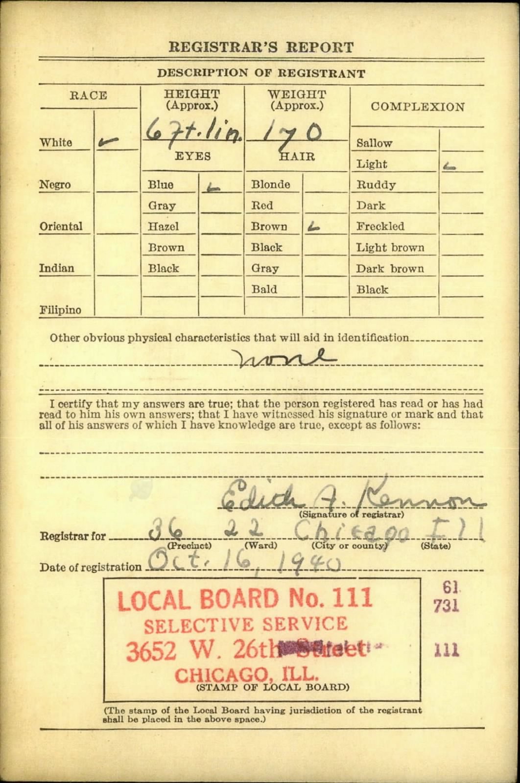 scanned record